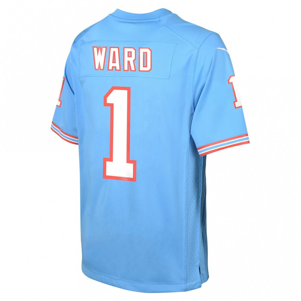 Cameron Ward Tennessee Titans Nike Youth Alternate Game Jersey - Light Blue-GridironStore